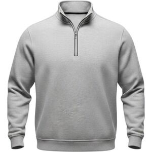 Callaway Golf Quarter Zip Pullover Mens XL Grey Heathered Long Sleeve Sweater